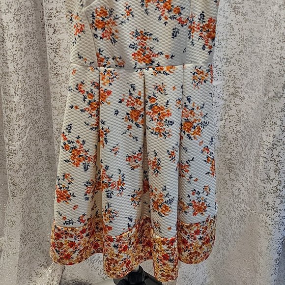 Floral dress, ladies XS/S - Picture 4 of 5